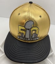 New Era 59 Fifty Super Bow 50l Fitted Cap Hat 7 3/8 Gold - $45.54