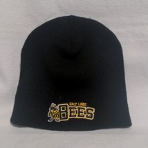 Buzz into Beehive Fun: Salt Lake Bees Black Beanie (Pre-Loved, Ready to Buzz!) - £15.25 GBP