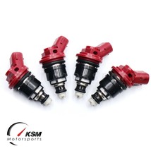 4 X 1200cc Side Feed Fuel Injectors For Subaru Legacy Gt EJ25 E85 Jecs - £168.52 GBP