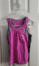 NWT GAP Girl&#39;s Pink G Techwear Athletic Tank Top Size XXL (14-16) - £23.46 GBP