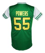 Kenny Powers #55 Charros Eastbound And Down Tv Baseball Jersey Green Any Size image 2