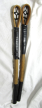 Native American Boy Men&#39;s Seminole Creek Stickball Game Sticks Set 24-1/... - $108.90