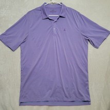 Vineyard Vines Performance Polo Shirt Mens XL Purple Blue Striped Short Sleeve - £27.87 GBP