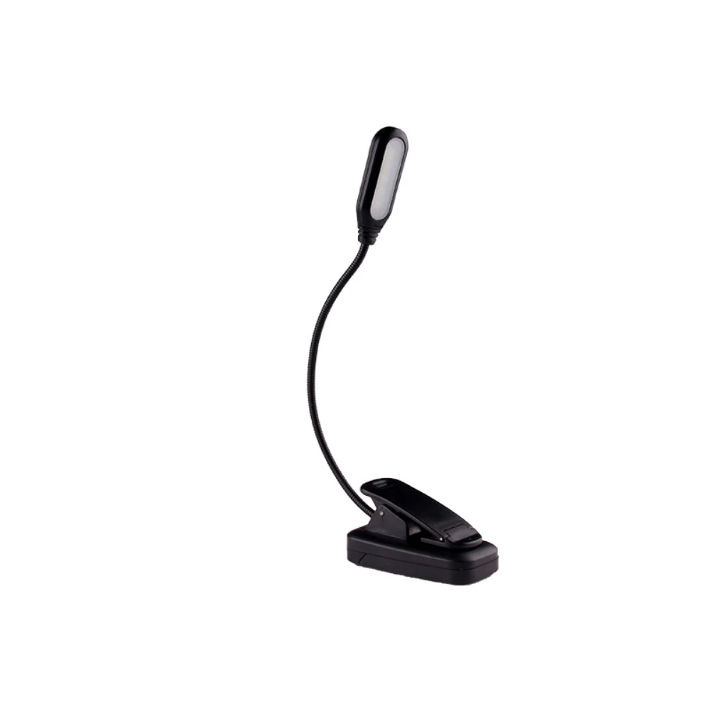 Mini LED Book Night Light Table Lamp Eye Protection Adjustable Clip-On D... - £10.41 GBP+
