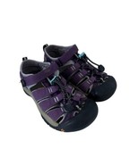 KEEN Girls Shoes NEWPORT H2 Closed Toe Water Hiking Sandal Purple Sz 13 - £14.34 GBP