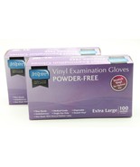 Inspire Stretch Vinyl Examination Gloves Powder Free XL 100 Gloves 2 Box... - $249.27 MXN