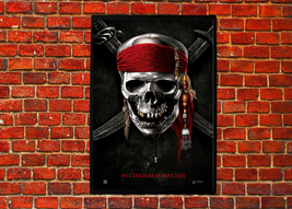 Pirates of the Caribbean On Stranger Tides The Skull Movie Cover Poster - £2.39 GBP