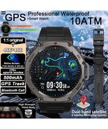 GPS Smart Watch 5 ATM Waterproof Built-in Dual-band GNSS Compass Militar... - $2,242.53 MXN