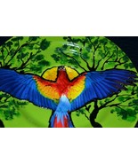 Decorative Plate Home Decor &quot;Parrot&quot; Hand Painted Plate, Gift - £12.38 GBP