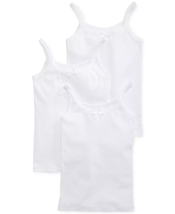 Girls Kids Maidenform 3-Pack Bowtie Tank Tops Camis Nwt Small - £9.75 GBP