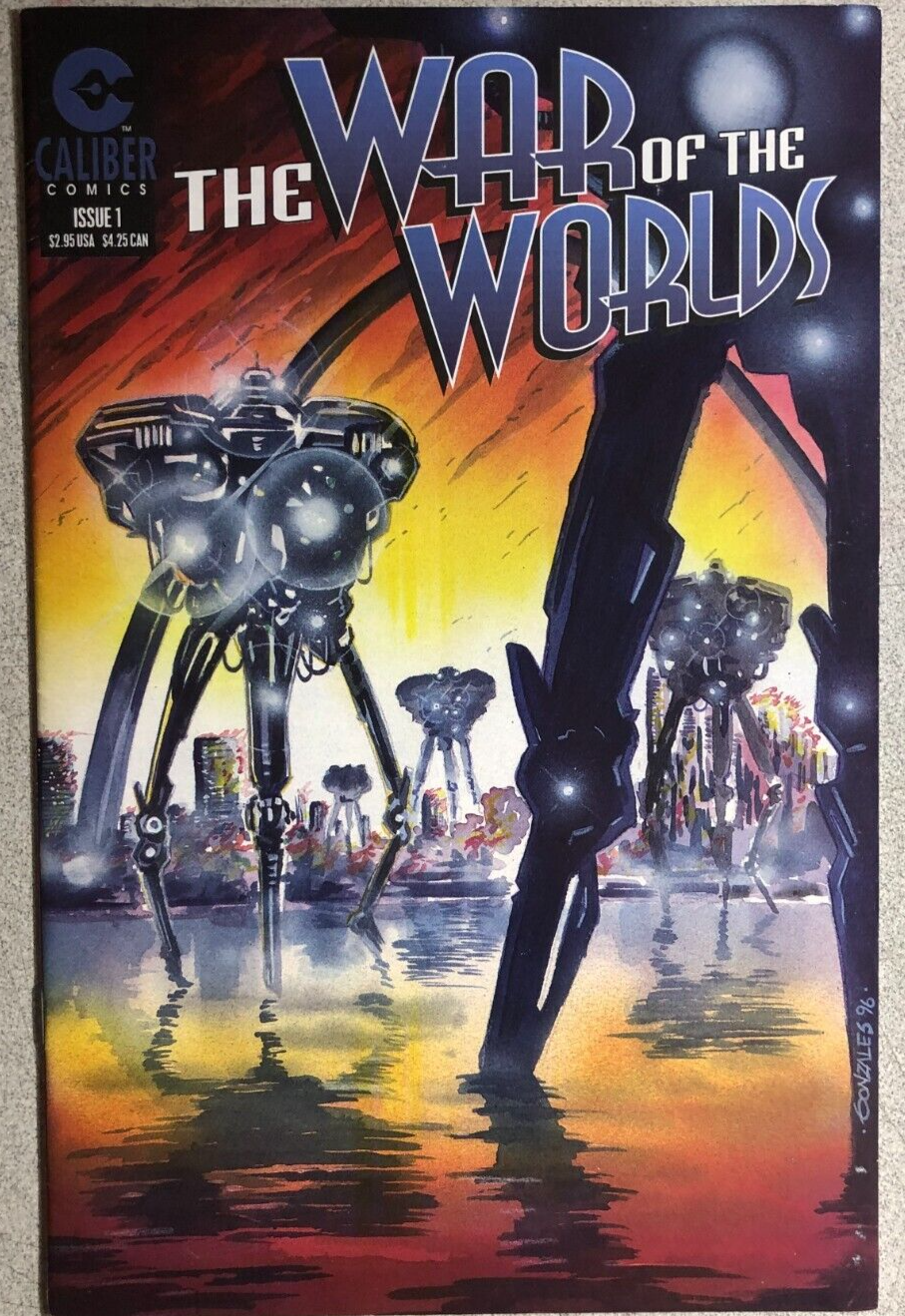 THE WAR OF THE WORLDS #1  (1996) Caliber Comics FINE- - $12.86