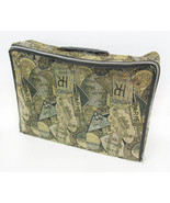 Vintage Swift Tapestry Bohemian Travel Suitcase - £31.13 GBP