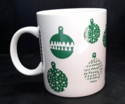 Starbucks 2016 Christmas Coffee Mug Ornament Design 12 Oz. - £7.16 GBP