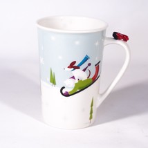 Starbucks Dog Sledding Coffee Mug X-Mas Holiday Christmas Boy Sled Tea C... - $14.96