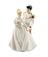Disney Cake Topper - Cinderella &amp; Prince Wedding Porcelain Figure - $549.00
