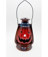 Jack-O-Lantern Halloween Stoneware Pumpkin Tea Light 10 In Direct Intern... - £31.44 GBP