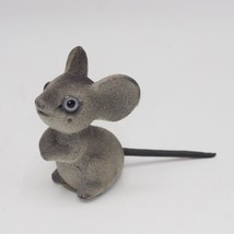 Mouse Flocked Figurine Small Toy - £27.74 GBP