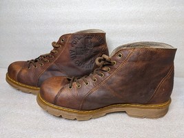 Dr Martens ARLEN English Tobacco Brown leather safety work Boots men’s U... - £54.75 GBP