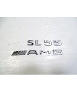 Mercedes R230 SL55 SL500 emblem set, on trunk lid SL55 AMG - $366.69 MXN