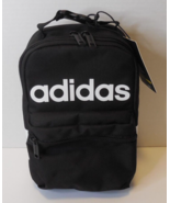 Adidas Santiago 2 Jersey Black White Boys Girls Lunch Bag Box Tote New - £17.05 GBP