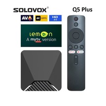 SOLOVOX 2023 Q5 Plus Lemon Mytv Internet3 Android 11 STB S905W2 Quad Core 5G - £48.43 GBP
