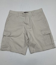 US Polo Assn Ivory Cargo Shorts Men Size 36 (Measure 35x10) - £8.80 GBP