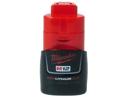 Milwaukee 48-11-2420 M12 12 Volt 2.0Ah Lithium-Ion Compact Battery Pack - £69.19 GBP