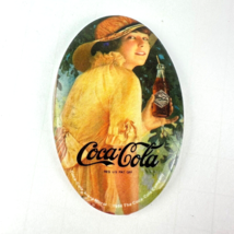 Vintage 1984 Lot 4 Coca-Cola Pocket Mirror Victorian Style Lady Holding a Coke - £20.54 GBP