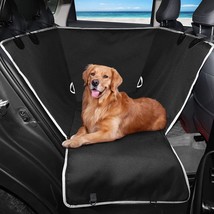 Dog Car Seat Cover for Back Seat - Waterproof Dog Half Hammock for Cars - £19.44 GBP