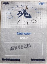 Collectibe Soul 2001 Blender Tour VIP OTTO Pass - $19.95
