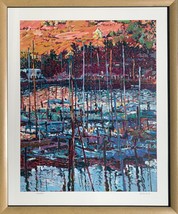 MARCO SASSONE &quot;TIBURON&quot; SERIGRAPH ON PAPER HAND SIGNED &amp; NUMBERED CUSTOM... - $895.50