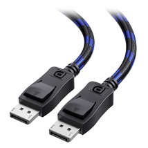 Cable Matters [VESA Certified] 6 ft Braided DisplayPort Cable 1.4, Support 8K 60 - £15.97 GBP