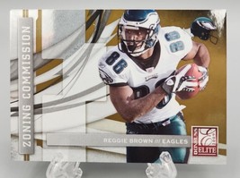 2009 Donruss Elite Zoning Commission Gold Football Card #15 Reggie Brown /899 - £1.21 GBP