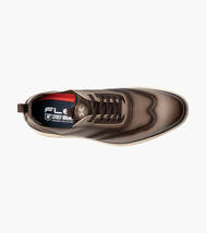 Stacy Adams Edgewood Wingtip Elastic Lace Up Sneakers Taupe 25690-260 image 6
