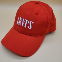 Levis Hat Cap Levi Strauss Two Horse Brand Snapback Red - $11.95