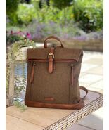 Dark Taupe Herringbone Rucksack - $89.77 CAD