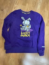 BKYS - Lucky charm Crewneck Long Sleeve Mens purple size Large - $24.75