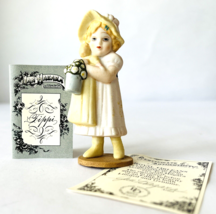 Jan Hagara Tipi Porcelain Miniature Figurine M11343 Ltd Ed w/ Box &amp; COA 1989 - £15.21 GBP