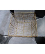 Avon Gold Tone Wire DIY Gift Basket Kit Ribbon Tissue Pr Cello Bag Retir... - £13.77 GBP