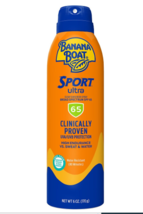 Banana Boat Sport Ultra Sunscreen SPF 65 Clear Spray 6.0oz - £31.78 GBP
