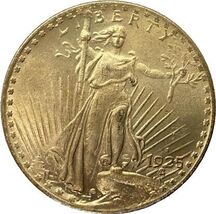 Famosa moneda de fantasía estadounidense de $20 Saint-Gaudens - $18.59 CAD