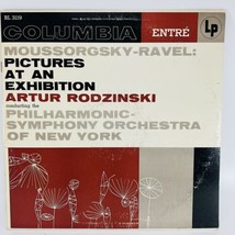 Moussorgsky-Ravel Artur Rodzinski Pictures At An Exhibition LP RL3119 - $13.67