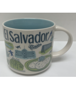 Starbucks Been There Series El Salvador Collectors Coffee Mug 14oz Surf ... - £25.97 GBP