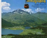 Silvaplana Surlej Champfer Brochure Corvatsch Engadin Switzerland 1960&#39;s - $17.82