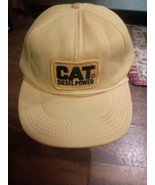 Vtg CAT Diesel Power Trucker Hat Cap SnapBack Caterpillar 80s Patch Foam... - $468.29 MXN