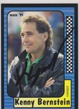 Kenny Bernstein Autographed 1991 Maxx NASCAR Racing Card - £7.87 GBP