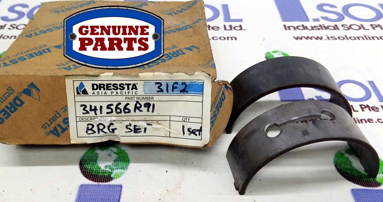 Dressta 341566R91 Bearing Shell Set Farmall, Trusty IH Tractor Cummins K... - $245.00