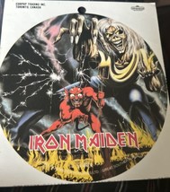 Iron Maiden Number of The Beast Sticker 5&quot;x 5.5&quot; NEW 1983 - $14.84
