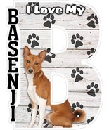 I Love My Basenji Fridge Magnet - $12.29 CAD