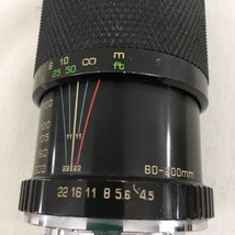 Soligor Japan 80-200mm 1:4.5 Macro Zoom Lens - $14.85